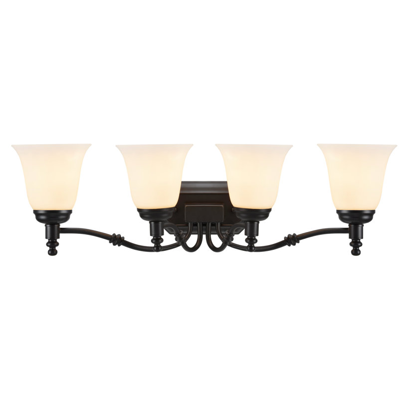 4 - Light Bath Bar, Oil Rubbed Bronze