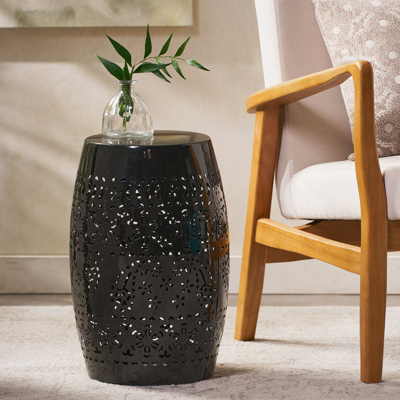 Table d'appoint RUBY 12 ", Noir