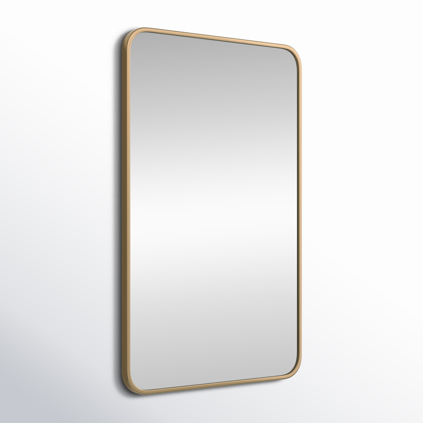 Sabine Accent Mirror, Brass, 36" x 22"