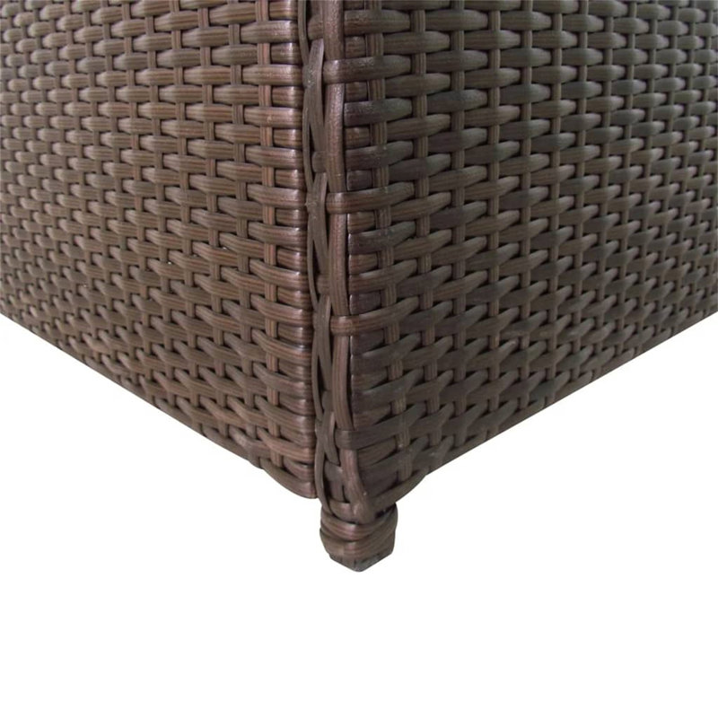 META 120cm W 240L Deck Box, Brown