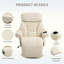 86cm Wide Swivel Standard Recliner