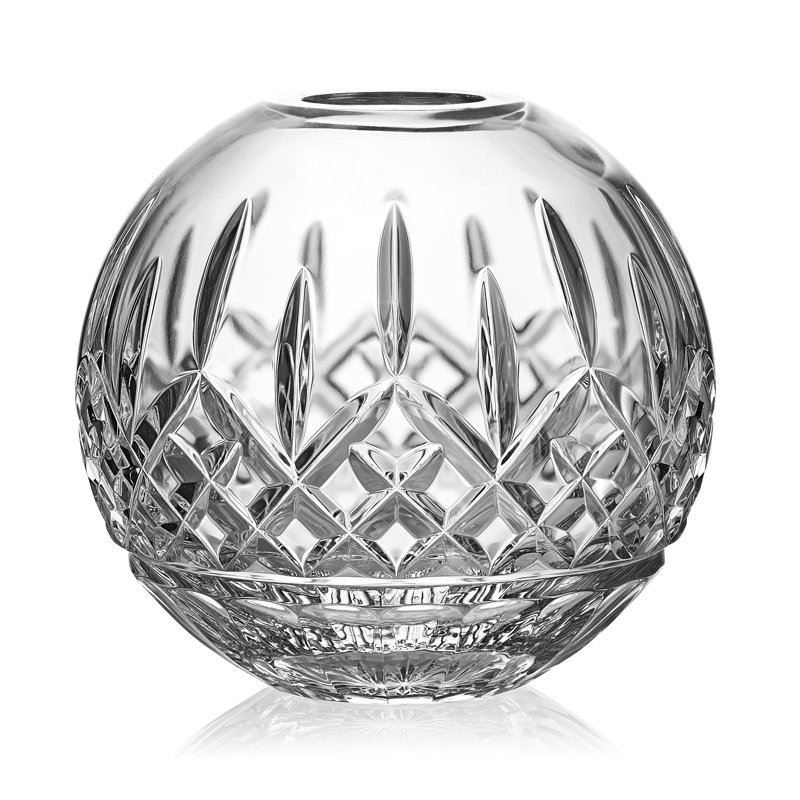 Waterford Lismore Rose Bowl 6in, 5.75" H x 6.22" W x 6.22" D