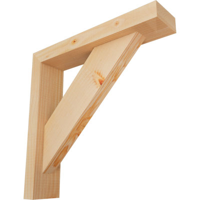 Traditional Block Bracket w/ Offset Brace