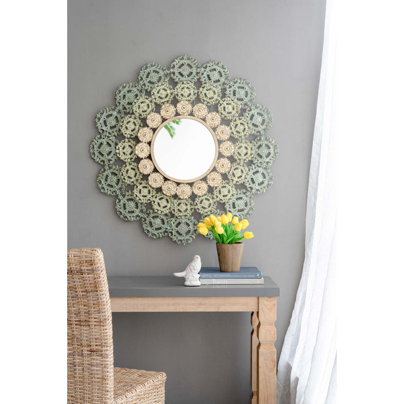 Miroir médaillon D38 x 3,5 po Mcguire