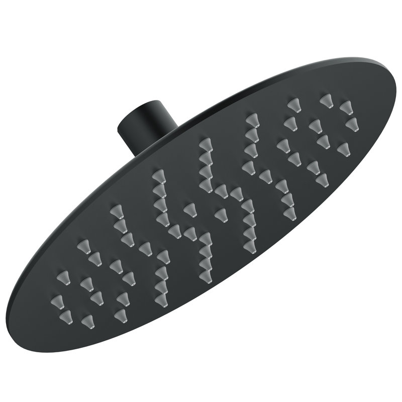 Drench Rain FIixed Shower Head, Satin Black