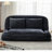 Double Human Dog Bed,Lazy Sofa ,Loveseat,Fits You & Pets,Extra Large Floor Couch,Can Sit Or Lie Down,2-In-1,5 Adjustable Position, Plump Pillow,2 Seat,Chenille,Black-2048985446