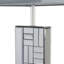Lampe de table 30 "argentée