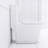 Elongated Toilet With High-Performance Flush And Soft-Close Feature White Powerful Dual Skirted Appearance-127384526