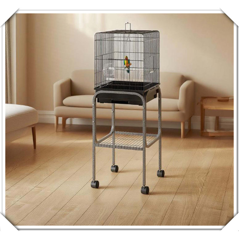 Cage à oiseaux en métal