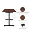 MDF Steel Writing Desk