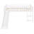 Loft Bed With Slide, Multifunctional Design, Twin (White)(OLD SKU: WF292715AAK)