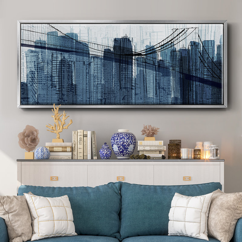 The Other Side- Framed Canvas