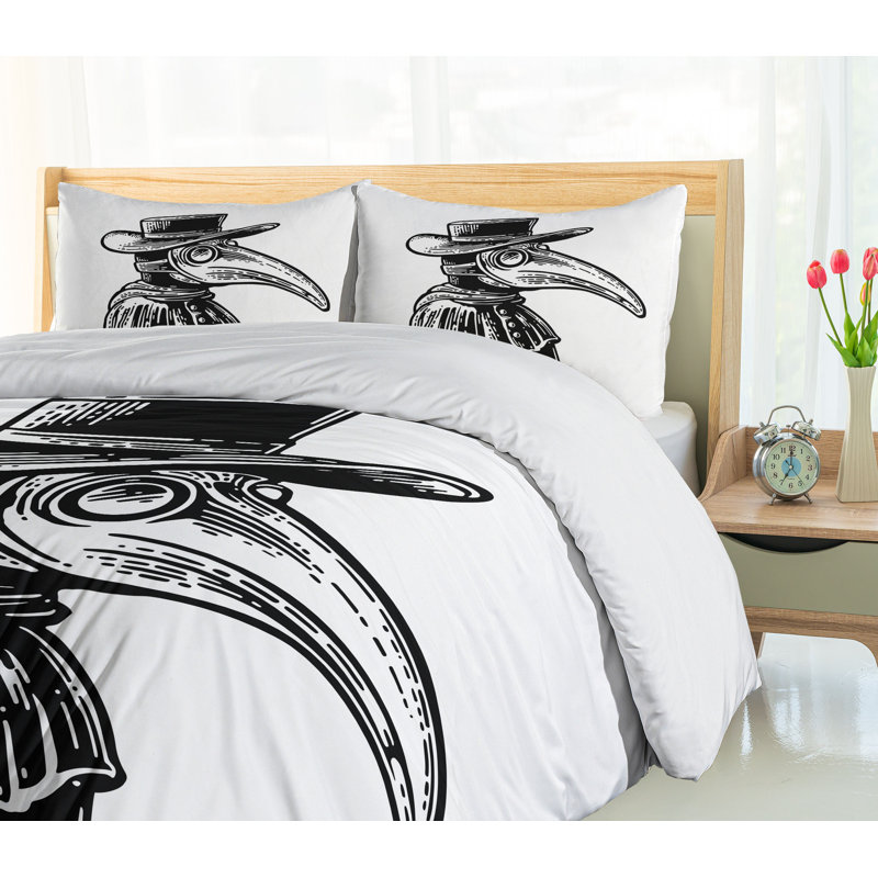 No Duvet Cover, Queen Duvet Cover + 2 Standard Shams