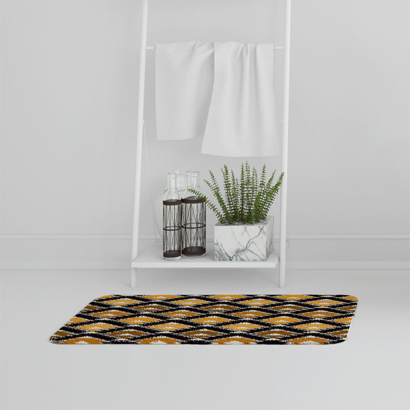 Petrin Memory Foam Non-Slip Bath Mat