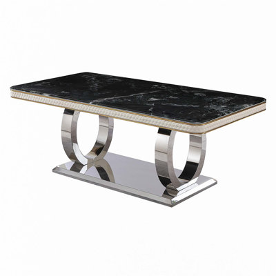 78.7"Faux Marble Dining Table(Dining Table Only)