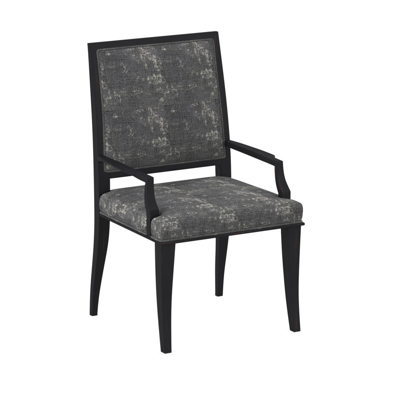 Princeton Arm Chair, Vintage Ebony, Filigree Ivory