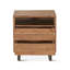 Glenwood Nightstand In Smoked Acacia