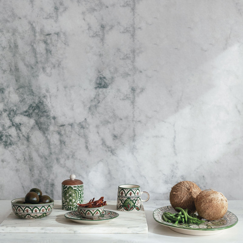 Botanical Bliss Stoneware Plates