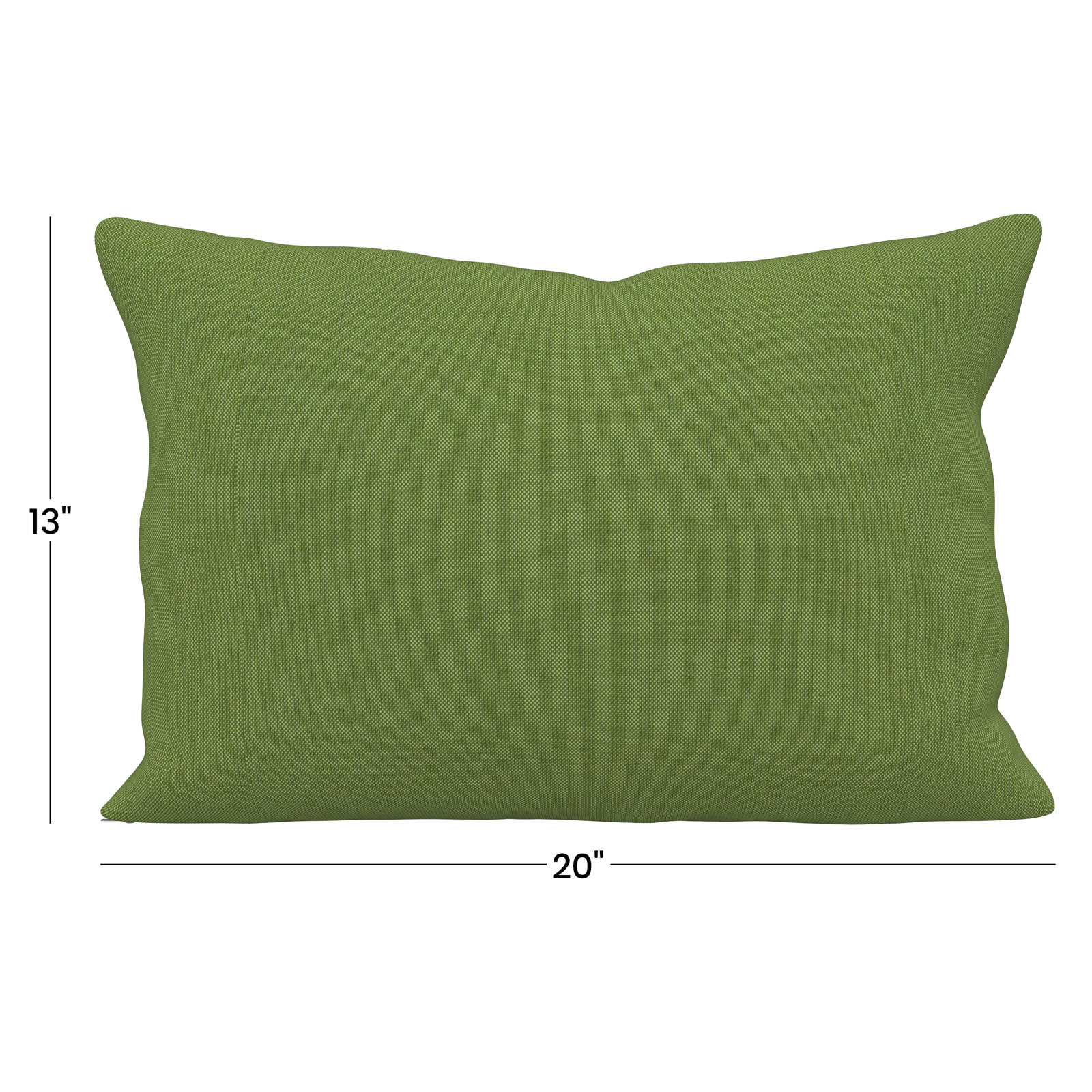 Amala Outdoor/Indoor Kidney Pillow, Spectrum Cilantro