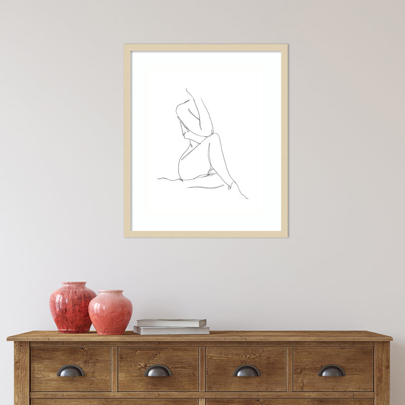 «Ethan Harper Collection Nude Contour S Croquis I» par Ethan Harper - cadre photo