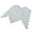Natural 11.23 in. x 11.23 in. Herringbone Polished Marble Mosaic Tile