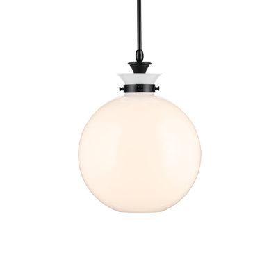 1 Light Pendant with Clear Glass