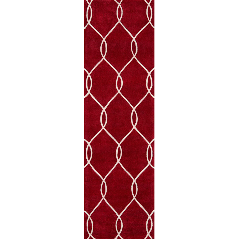 Bassett Hand Tufted Geometric Indoor Rug, Runner 2'3" x 8'