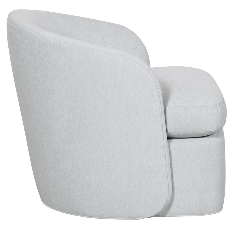 Arlington By Michael Weiss Swivel Barrel Chair, Ian Haze