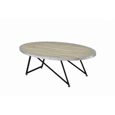 Metal Finish Coffee Table