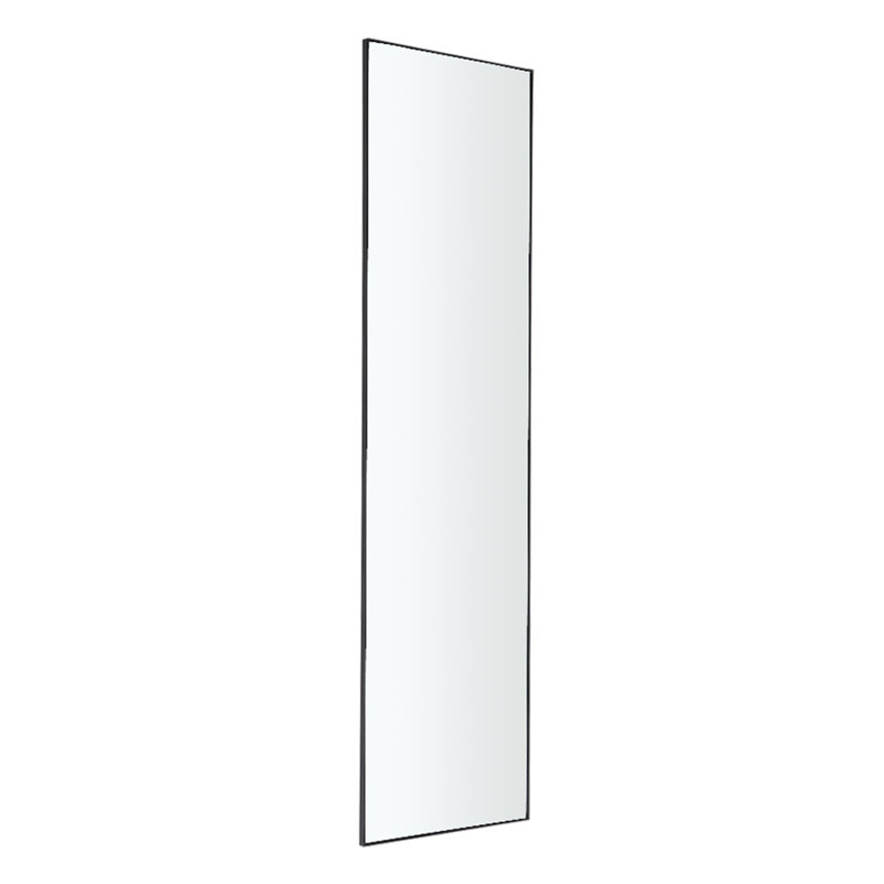 Metal Rectangle Mirror, Black