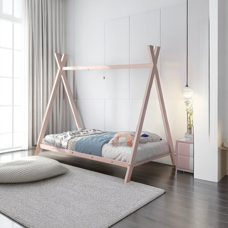Crivello Metal Daybed, Pink