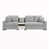 Tissu gris est en rupture de stock