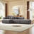 Dubava Upholstered Fabric with Ottoman Sectional-1400228946-1345514102