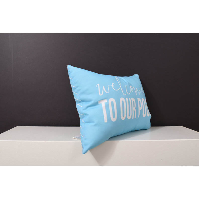 Outdoor Reversible Throw Pillow