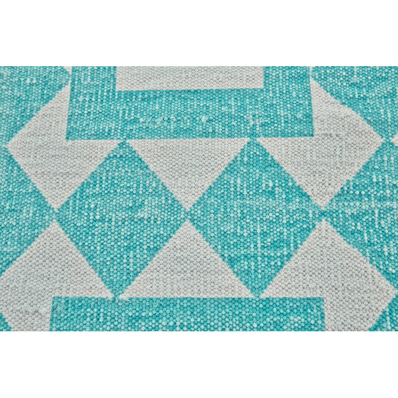 Paolucci Cotton Geometric Indoor Rug, Rectangle 8' x 10'