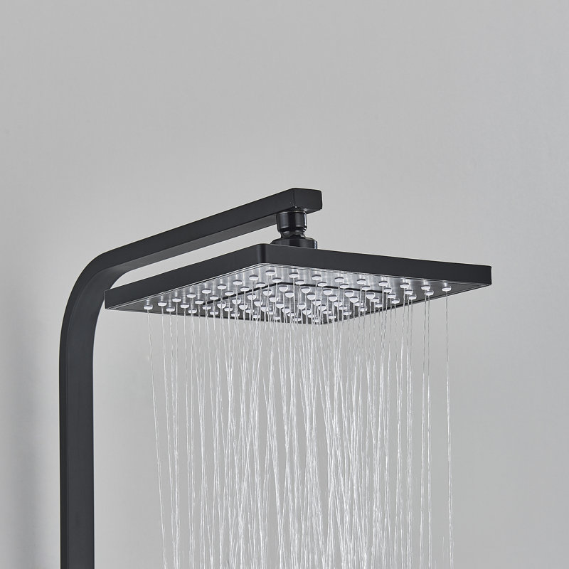 Système de douche complet avec valve brute