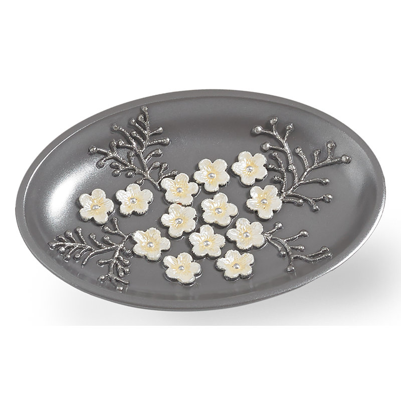 Costanzo Soap Dish, Gray