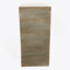 Console 32,3 x 14,2 x 29,9 arquée moderne avec finition en faux travertin beige, légère et durable