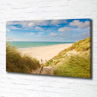 Coastal Dunes - Wrapped Canvas Print