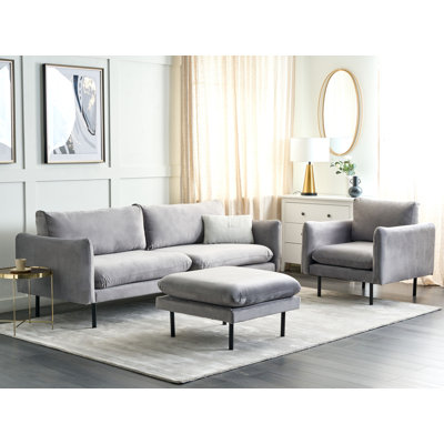 Rachely 3 Piece Standard Living Room Set