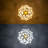 3-tier Modern Cloud Glass Chandelier Luxury Round Hanging Ceiling Light Fixture