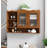 2 Door Sliding Cabinet with open shelf-870647432