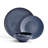 Mikasa Rylan Blue 12-Piece Stoneware Dinnerware Set