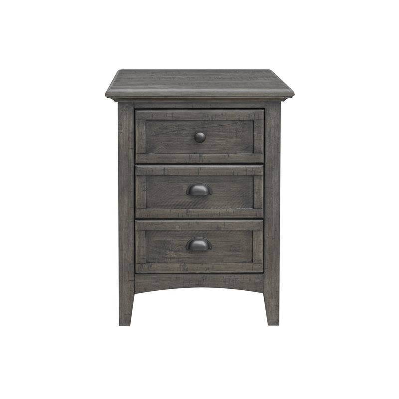 Table de chevet en bois massif Carolo