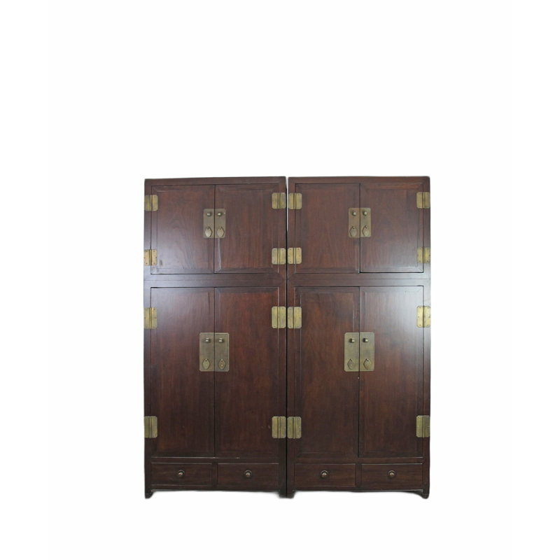 Asian Classic 8 - Door Solid Wood Armoire
