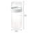 iDesign Large Stack 'n Snack Food Containers - Stackable Snack Containers for Yogurt, Granola, Fruits, and Vegetables