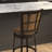 Altemar Swivel Counter Stool with Metal Frame-2133407746