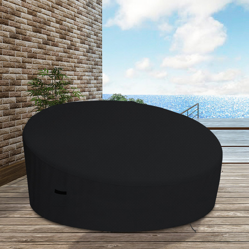Housse de lit d'extérieur pour lit de jour, housse pour lit de jour, housse de mobilier de patio pleine grandeur robuste et résistante aux rayons UV