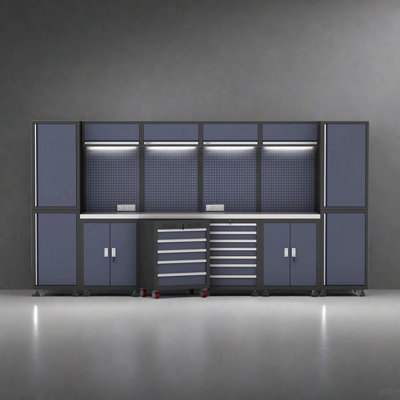 Workshop garage complete storage system set