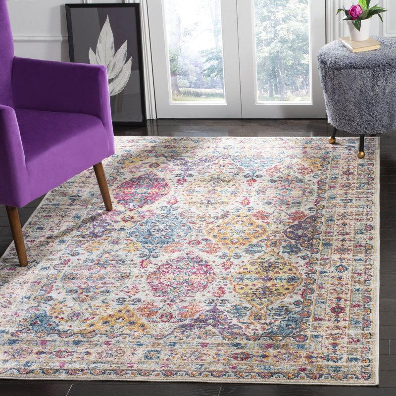 Gomez Oriental Area Rug, Rectangle 155 x 229 cm